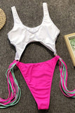 Stacey Hot Pink Monokini